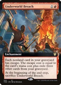 Underworld Breach - Foil Extended Art Theros Beyond Death LP MTG - Image 1