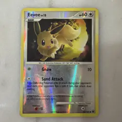 Pokemon TCG Eevee 63/100 Majestic Dawn (2008) Reverse Holo LP - Image 1