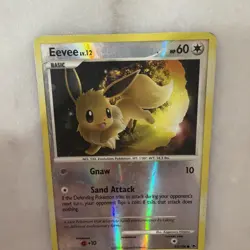 Pokemon TCG Eevee 63/100 Majestic Dawn (2008) Reverse Holo LP - Image 3