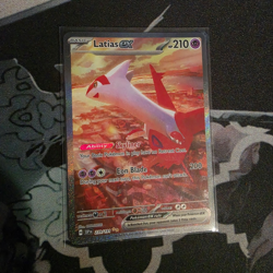 Pokemon TCG Latias ex 239/191 SV08 Surging Sparks SIR Holo EN HP 210 Full Art - Image 1