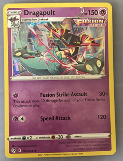 Dragapult 130/264 Rare Holo | Fusion Strike 2021 | Pokemon TCG Near Mint/Mint - Image 1
