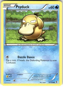 Psyduck 32/149 Common Boundaries Crossed Pokemon Moderately Played - Image 1