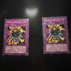 Mask of Restrict RP02-EN031 YuGiOh! Card Retro Pack 2 Unlimited Mint - Image 3