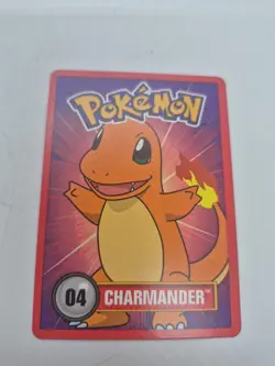 NM! Pokemon #04 Charmander Betty Crocker Fruit Roll-Up Nintendo 1998 Promo - Image 1