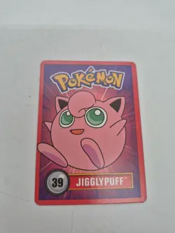 Nm Pokemon #39 Jigglypuff Betty Crocker Fruit Roll-Up Nintendo 1998 Promo - Image 1