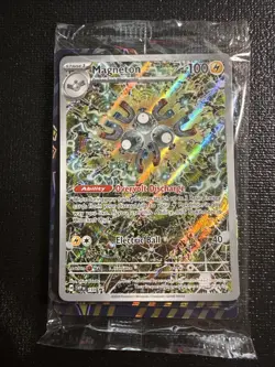 Pokemon TCG Magneton SVP 159 Promo Card Surging Sparks Sealed - Image 1