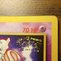 Promo 1999 Pokemon first movie Mewtwo 3# In MP condition see Pictures - Image 5