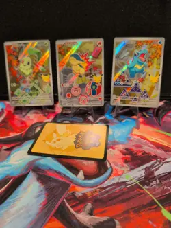 Pokemon 1st Partner Illustration Vol 2 Chikorita 046 Cyndaquil 047 Totodile 048 - Image 1
