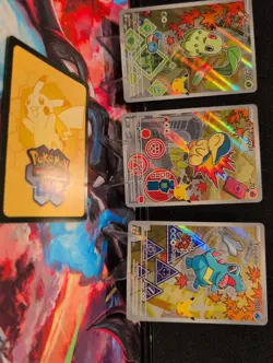 Pokemon 1st Partner Illustration Vol 2 Chikorita 046 Cyndaquil 047 Totodile 048 - Image 2