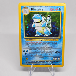 The Pokemon Company Blastoise 2/102 Base Set Holo Rare Stage 2 100 HP Eng1999 MP - Image 1