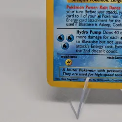 The Pokemon Company Blastoise 2/102 Base Set Holo Rare Stage 2 100 HP Eng1999 MP - Image 5