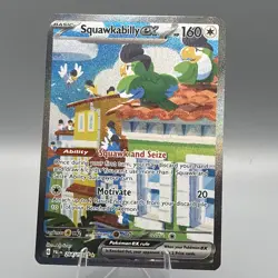 Squawkabilly ex 264/193 Sv02 Paldea Evolved Full Art Holo English - Image 1