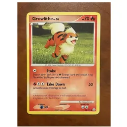 Pokemon-Growlithe-Rising Rivals-63/111-NM - Image 1