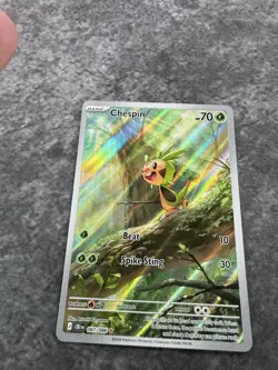 Pokemon TCG Chaos Rising 087/086 Chespin Illustration Rare MINT MT - Image 2
