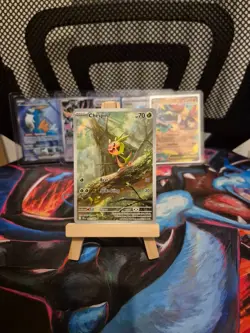 Pokemon TCG Chespin Chaos Rising Illustration Rare 087/086 Near Mint #1 - Image 2