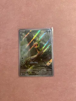 Pokemon TCG Chespin Chaos Rising Illustration Rare 087/086 Near Mint - Image 1
