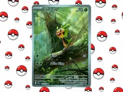 Pokemon TCG Chespin Holo Illustration Rare 087/086 Chaos Rising NM/M - Image 1