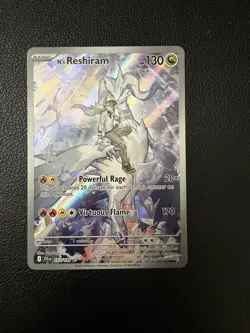 Pokemon N's Reshiram 167/159 Illustration Rare Journey Together Pokemon Holo NM - Image 1