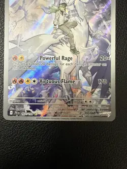 Pokemon N's Reshiram 167/159 Illustration Rare Journey Together Pokemon Holo NM - Image 3