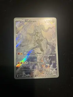 N's Reshiram 167/159 Sv09: Journey Together Illustration Rare IR Pokemon card - Image 1