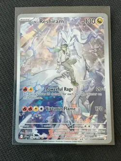 N's Reshiram - 167/159 - Illustration Rare - Journey Together - Pokemon - NM/M - Image 1