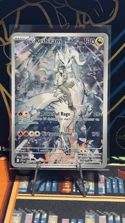 N's Reshiram 167/159 Illustration Rare Journey Together English Pokemon Card NM - Image 1