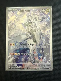 N's Reshiram - 167/159 - Illustration Rare - Journey Together - Pokemon - NM/M - Image 1