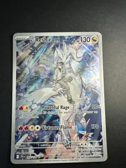Pokemon TCG N's Reshiram 167/159 Journey Together Illustration Rare Card Nm - Image 1