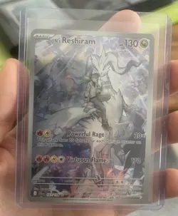 Pokemon TCG N's Reshiram 167/159 Illustration Rare - Journey Together NM/M - Image 1