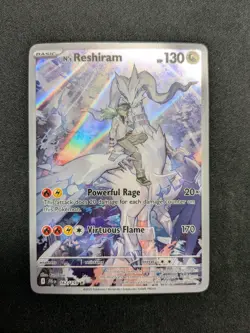 Pokemon TCG N's Reshiram Holo Illustration Card 167/159 Journey Together Rare #2 - Image 1