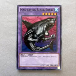 Yugioh Man-Eating Black Shark AP06-EN021 Common NM - Image 1