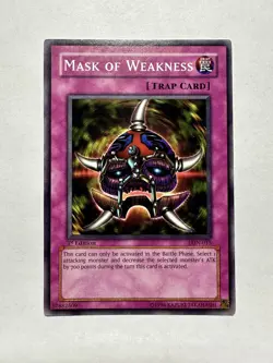 YuGiOh! Mask of Weakness - LON-015 - 1st Edition - Common - Near Mint - Image 1