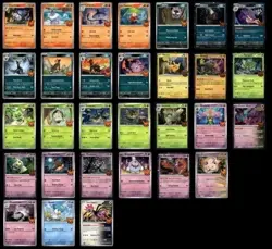 Pokemon Trick or Trade Complete Set of 30 Cards 2024 Halloween Trick or Treat - Image 1