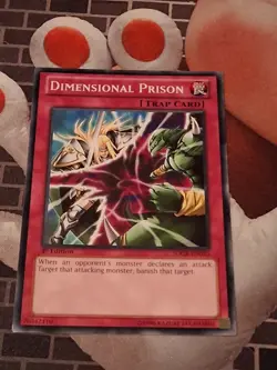Yugioh Dimensional Prison - SDCR-EN033 - 1st Edition Common MP - Image 1