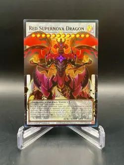 Yugioh! Red Supernova Dragon BLGG-EN139 [Extended Art] UR Glorious Gallery NM - Image 1