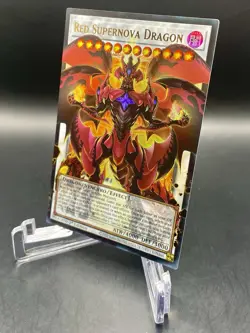 Yugioh! Red Supernova Dragon BLGG-EN139 [Extended Art] UR Glorious Gallery NM - Image 2