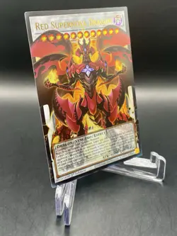 Yugioh! Red Supernova Dragon BLGG-EN139 [Extended Art] UR Glorious Gallery NM - Image 3