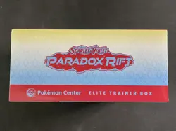 Pokemon Cards Sealed ETB Pokemon Center Exclusive Paradox Rift S&V - Image 2