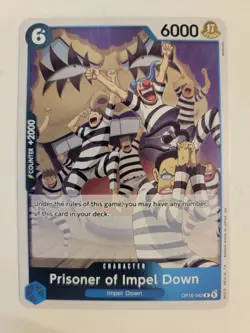 Prisoner of Impel Down OP16-042 The Time of Battle One Piece TCG NM - Image 1