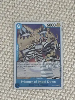 Prisoner Of Impel Down One Piece OP16 The Time of Battle Super Rare Foil #042 - Image 1