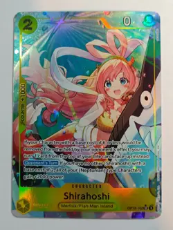 🧭One Piece Shirahoshi Alt Art OP12-102 Legacy of the Master Foil Nm Lets Go🏴‍☠ - Image 1