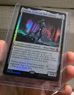 MTG - Ultron, Artificial Malevolence - Marvel Super Heroes - #252 - Foil - Image 2