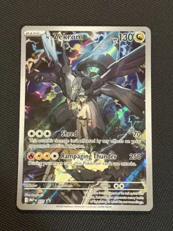 Pokemon TCG Black Star Promo MEP 031 N’s Zekrom Illustration Rare - NM - Image 1