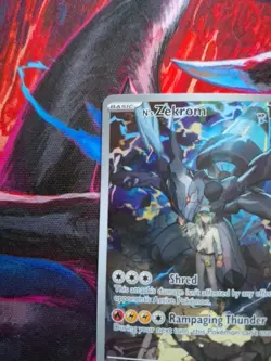 Pokemon TCG N’s Zekrom MEP 031 Black Star Promo Near Mint - Image 2