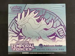 Pokemon Cards Sealed ETB Pokemon Center Exclusive Temporal Forces S&V - Image 1