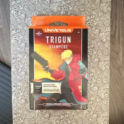 UniVersus TRIGUN STAMPEDE Challenger Series 60-Card Deck + Collector Booster - Image 1