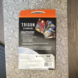 UniVersus TRIGUN STAMPEDE Challenger Series 60-Card Deck + Collector Booster - Image 2