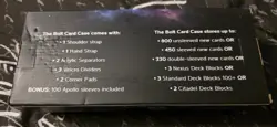 MTG MagicCon Amsterdam 2026 Black Lotus VIP-Exclusive Quiver Bolt Card Case - Image 4