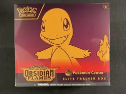 Pokemon Cards Sealed ETB Pokemon Center Exclusive Obsidian Flames S&V - Image 1