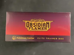 Pokemon Cards Sealed ETB Pokemon Center Exclusive Obsidian Flames S&V - Image 2
